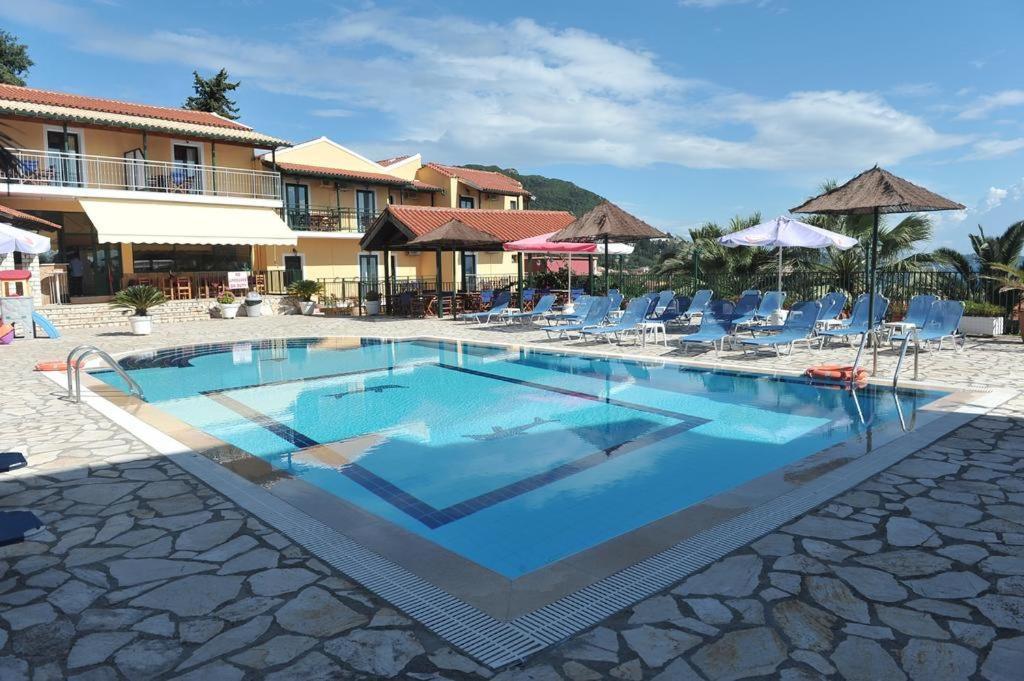 Kerkyra Beach Hotel&Apartments Benitses  Exteriör bild