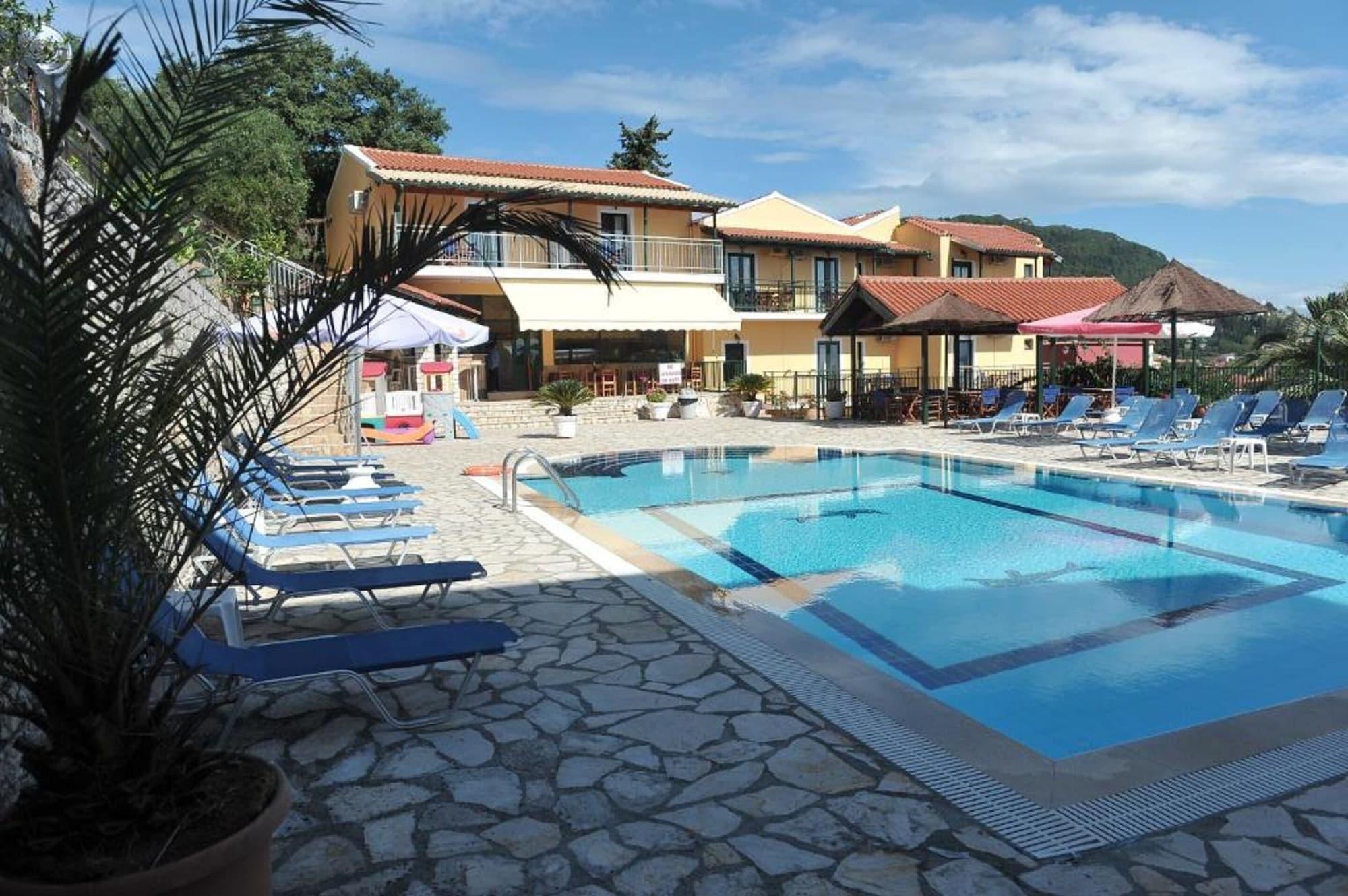 Kerkyra Beach Hotel&Apartments Benitses  Exteriör bild